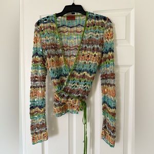 Missoni crocheted sweater